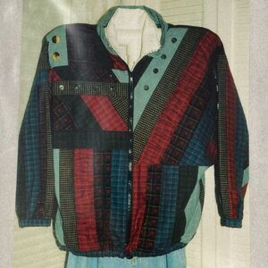 Eileens Design Studio J21 Pattern Medley Maze Jacket P-XL Sewing Craft Patchwork